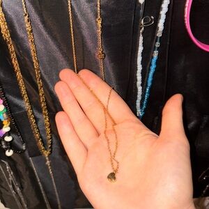 Pura vida heart Gold Necklace